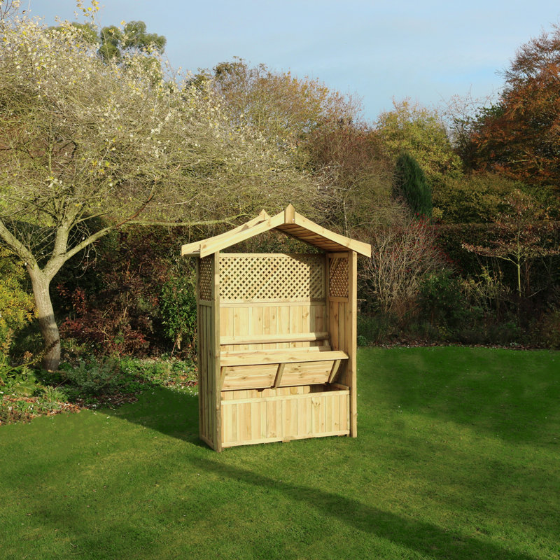 Garten Living Rosenbogen mit Bank Leyden aus Holz & Bewertungen